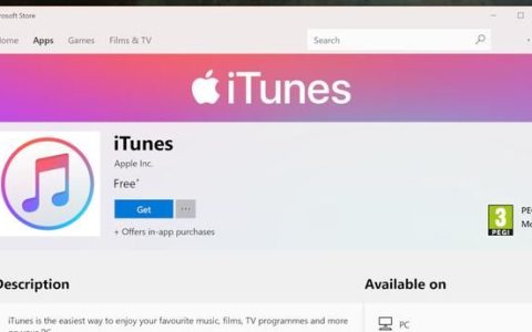 itunes现在可以在微软商店中了吗