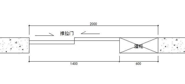 一般厨房门两边做柜子多少宽度(厨房门两侧做柜子要多宽)图5