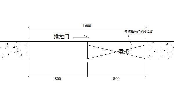 一般厨房门两边做柜子多少宽度(厨房门两侧做柜子要多宽)图6