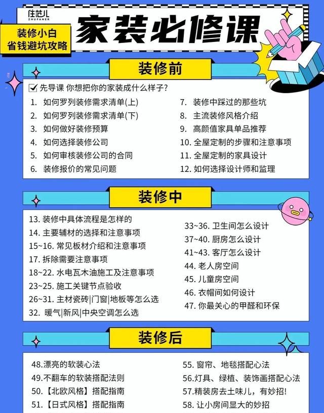 装修时家电的安装顺序是怎样的，需要提前多久买？