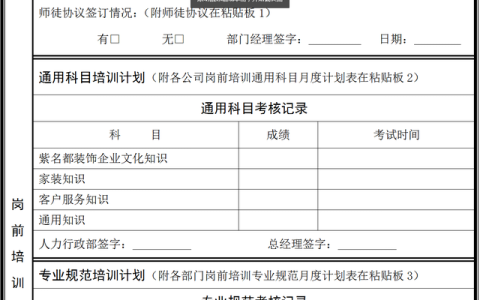 家装公司业务新员工培训方案,客户管理系统家装